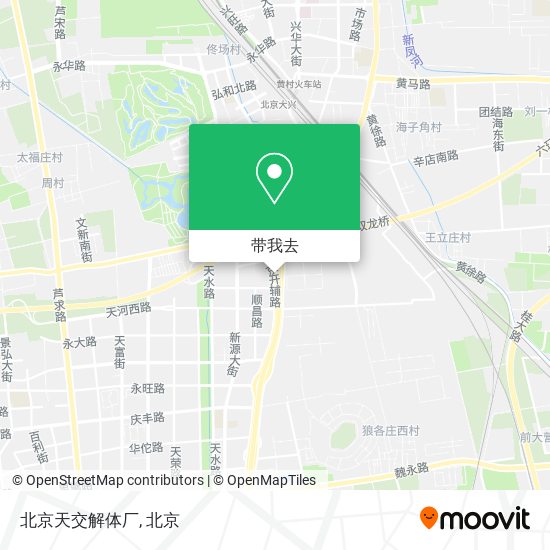 北京天交解体厂地图