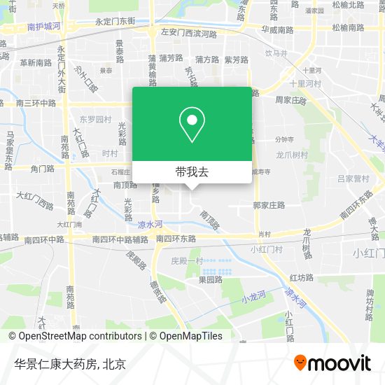 华景仁康大药房地图