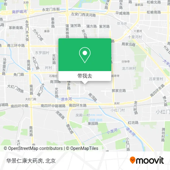 华景仁康大药房地图