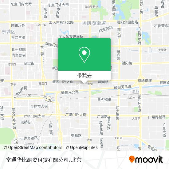 富通华比融资租赁有限公司地图