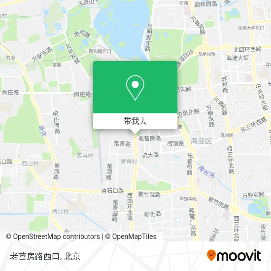 老营房路西口地图