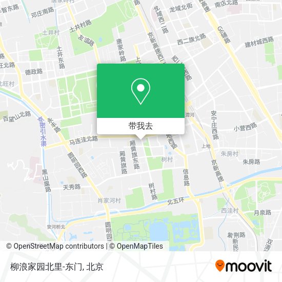 柳浪家园北里-东门地图
