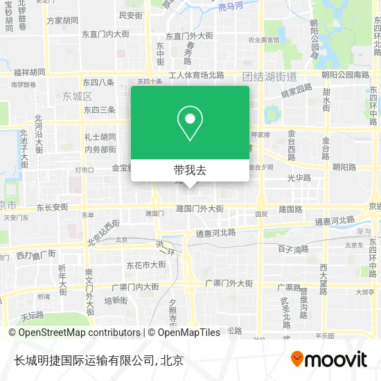 长城明捷国际运输有限公司地图