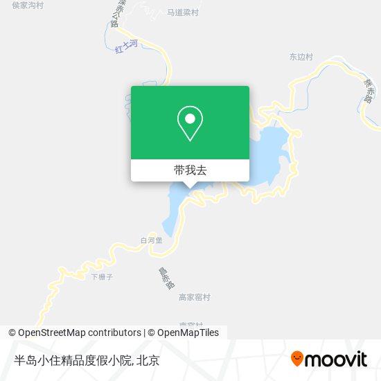 半岛小住精品度假小院地图
