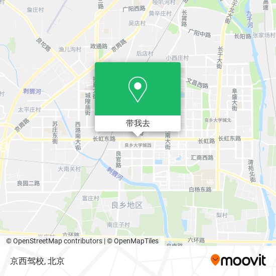 京西驾校地图