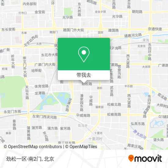 劲松一区-南2门地图