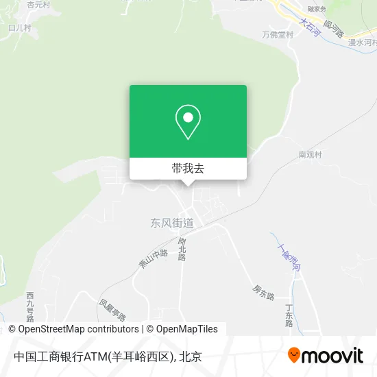 中国工商银行ATM(羊耳峪西区)地图
