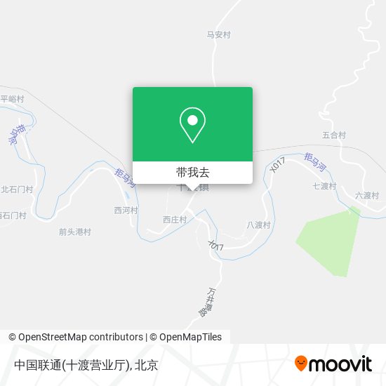 中国联通(十渡营业厅)地图