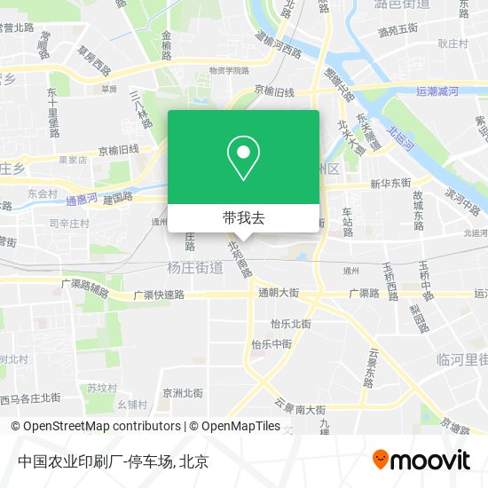 中国农业印刷厂-停车场地图
