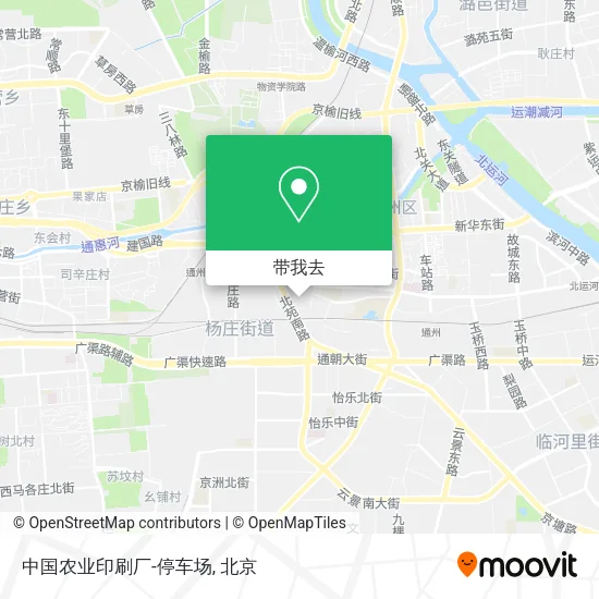中国农业印刷厂-停车场地图