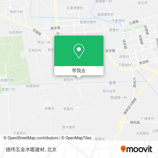 德伟五金水暖建材地图
