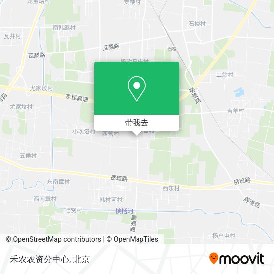 禾农农资分中心地图