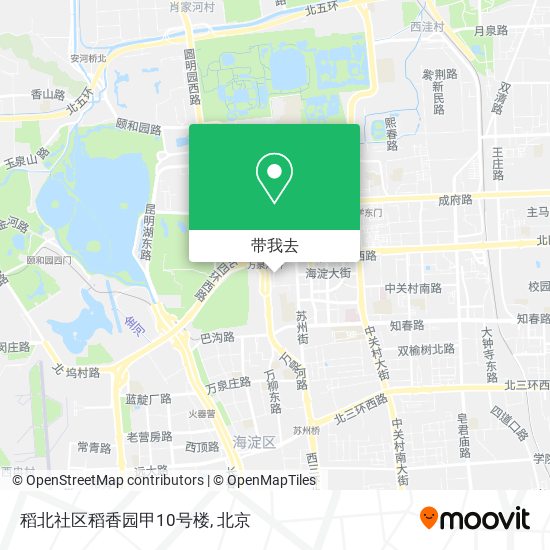 稻北社区稻香园甲10号楼地图