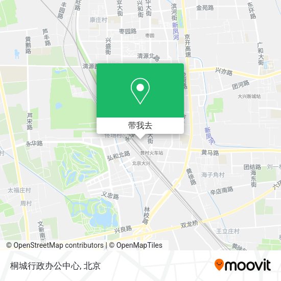 桐城行政办公中心地图