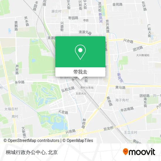 桐城行政办公中心地图