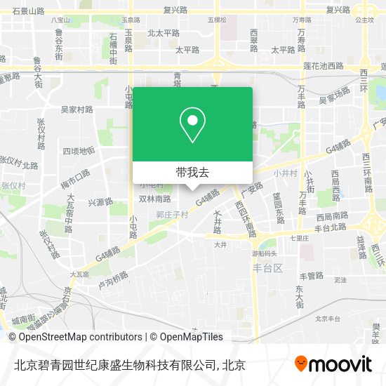 北京碧青园世纪康盛生物科技有限公司地图