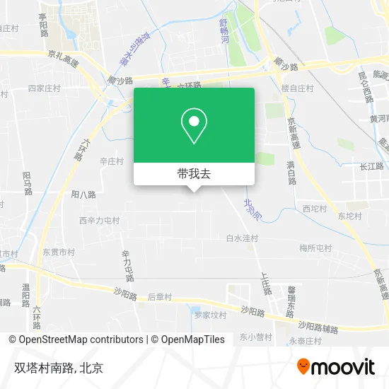 双塔村南路地图