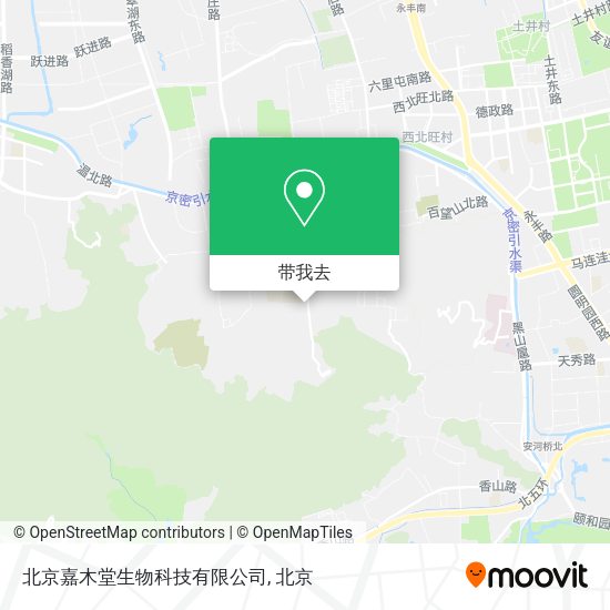 北京嘉木堂生物科技有限公司地图
