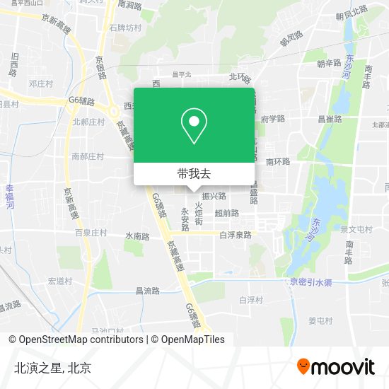 北演之星地图