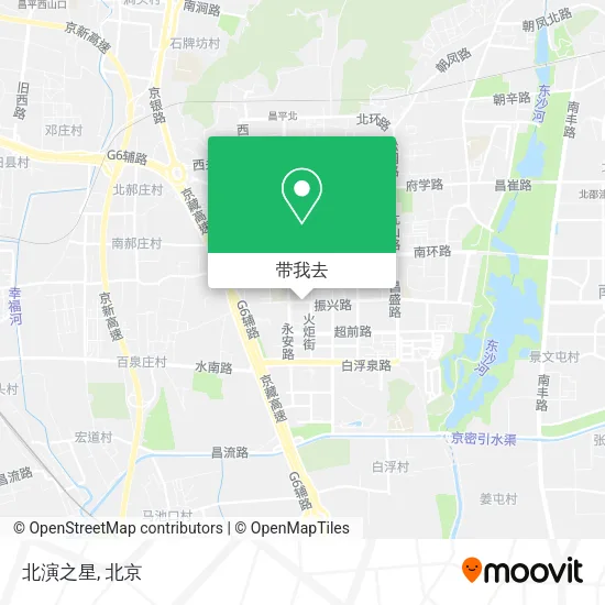 北演之星地图