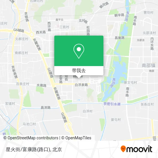 星火街/富康路(路口)地图