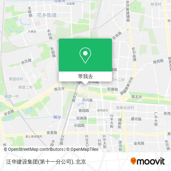 泛华建设集团(第十一分公司)地图