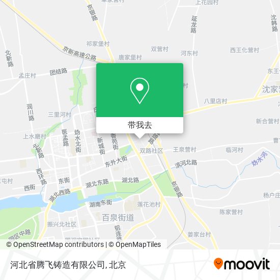 河北省腾飞铸造有限公司地图