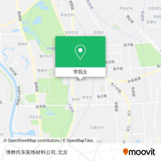 博桦尚东装饰材料公司地图