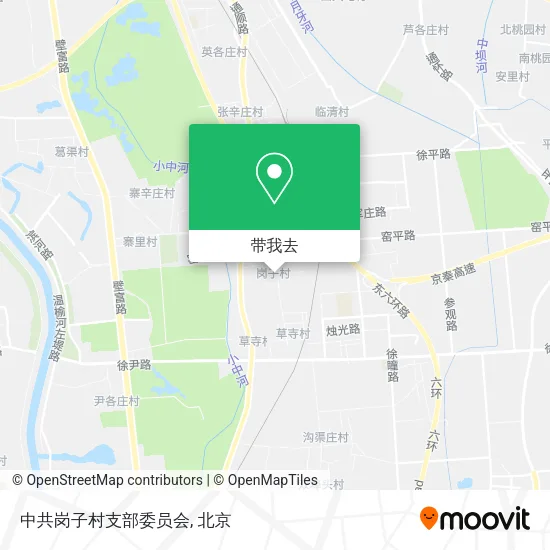 中共岗子村支部委员会地图