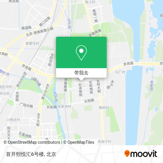 首开熙悦汇6号楼地图