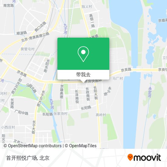 首开熙悦广场地图