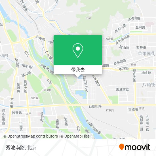 秀池南路地图