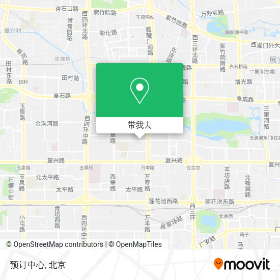 预订中心地图