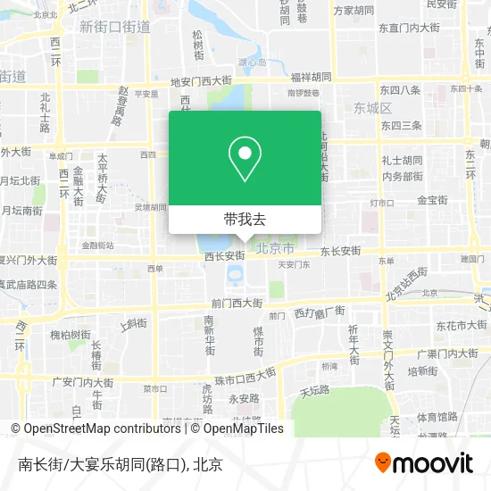 南长街/大宴乐胡同(路口)地图