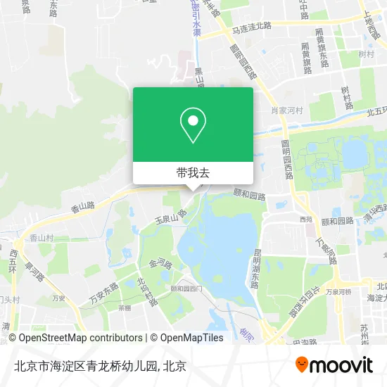 北京市海淀区青龙桥幼儿园地图