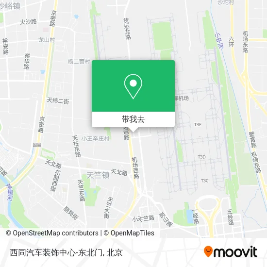 西同汽车装饰中心-东北门地图