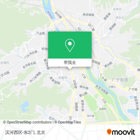 滨河西区-东2门地图