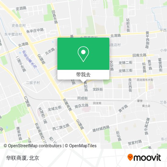 华联商厦地图