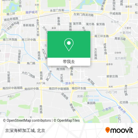京深海鲜加工城地图