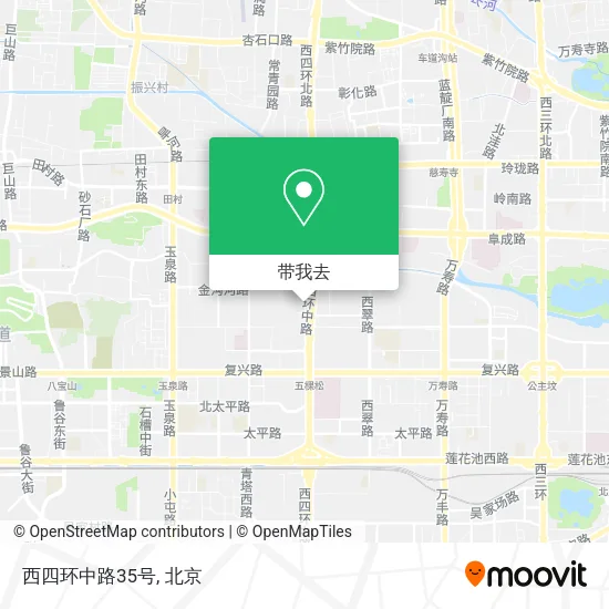 西四环中路35号地图