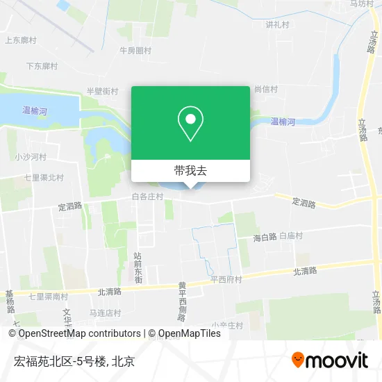 宏福苑北区-5号楼地图