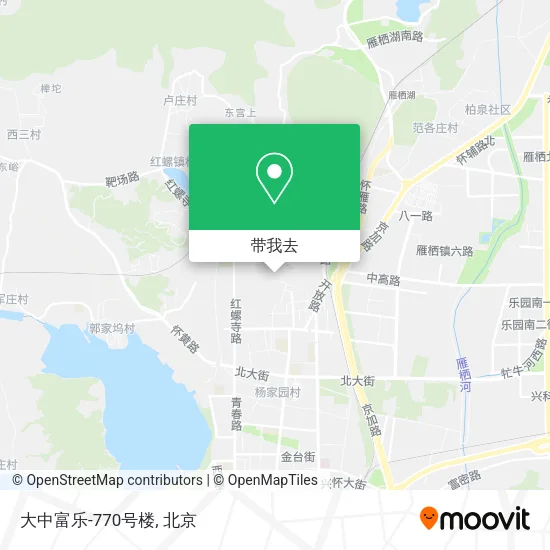 大中富乐-770号楼地图
