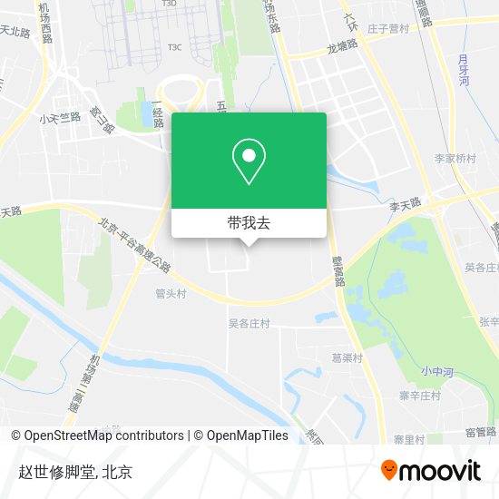 赵世修脚堂地图