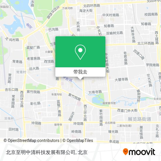 北京至明中清科技发展有限公司地图