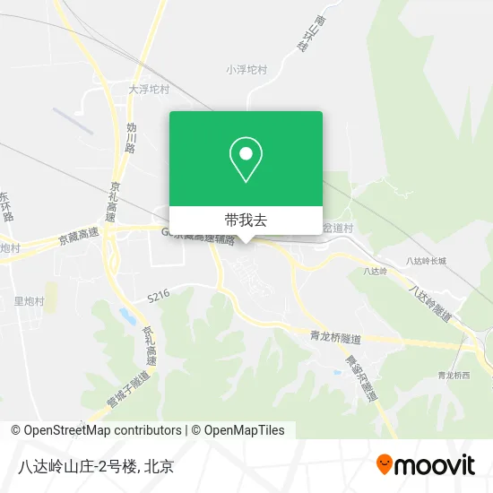 八达岭山庄-2号楼地图