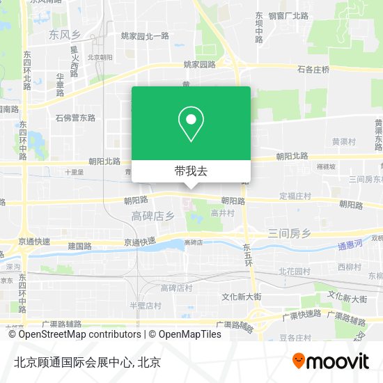 北京顾通国际会展中心地图