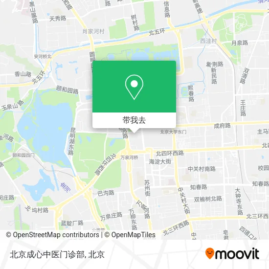 北京成心中医门诊部地图