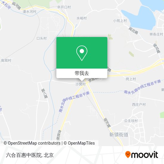 六合百惠中医院地图