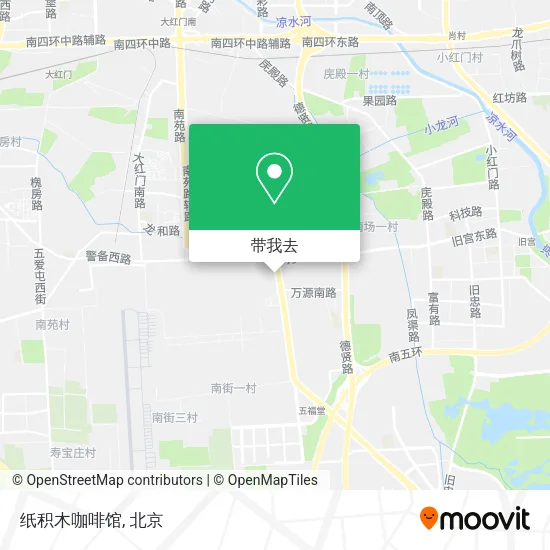 纸积木咖啡馆地图