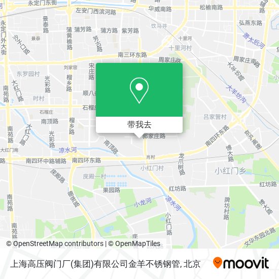 上海高压阀门厂(集团)有限公司金羊不锈钢管地图